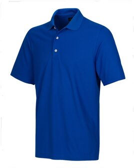 Greg Norman Performance Micro Pique Golf Polo Kobalt