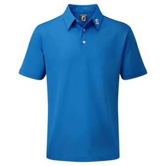 Footjoy Stretch Pique Polo Shirt Kobalt