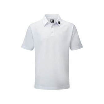 Footjoy Stretch Pique Polo Shirt Wit